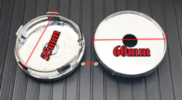 DK Wheels Jant Göbeği Kapak Seti 60mm - 6