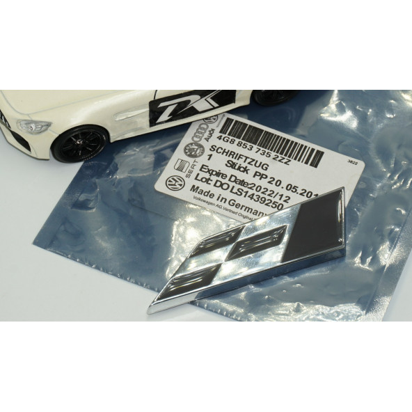 DK Seat Cupra Leon İbiza Altea Gümüş Siyah Metal 3M 3D Logo Amblem - 5