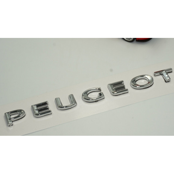 DK Tuning Peugeot Bagaj Krom ABS 3M 3D Yazı Logo Amblem 18,5 Cm - 3