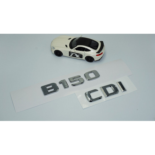 Dk Tuning B150 Cdi Bagaj Krom Abs 3m 3d Yazı Logo Benz İle Uyumlu - Resim 2