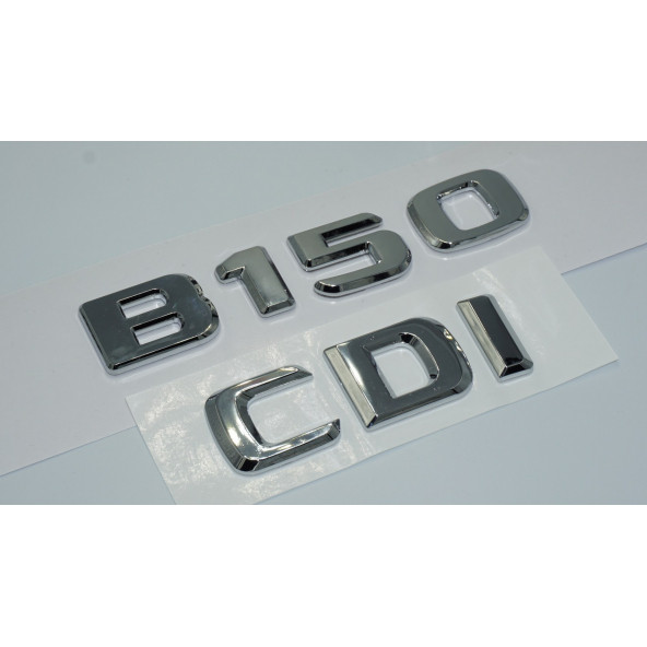 Dk Tuning B150 Cdi Bagaj Krom Abs 3m 3d Yazı Logo Benz İle Uyumlu - Resim 3