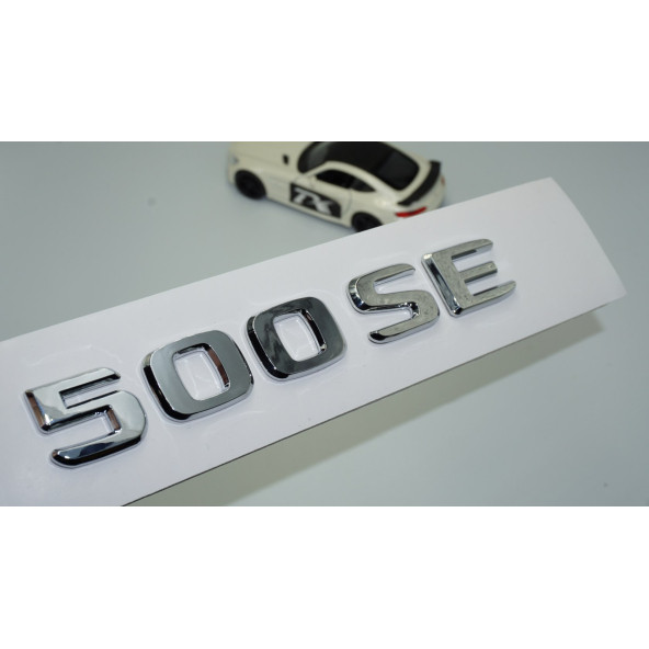 DK Tuning 500 SE Bagaj Krom ABS 3M 3D Yazı Logo Benz İle Uyumlu