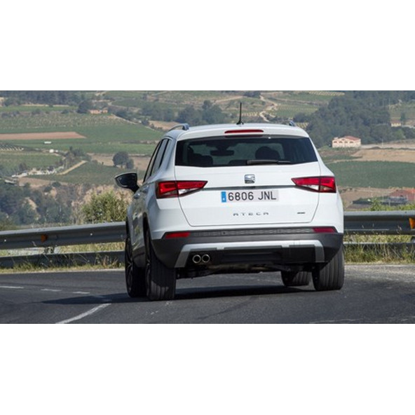 DK Tuning Seat Ateca Krom ABS 3M 3D Bagaj Yazı Logo - 4