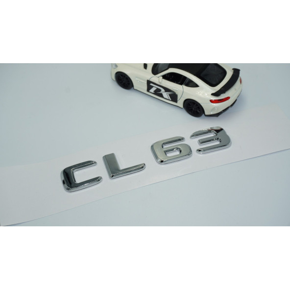 DK Tuning Benz CL63 Bagaj Krom ABS 3M 3D Yazı Logo - Resim 2