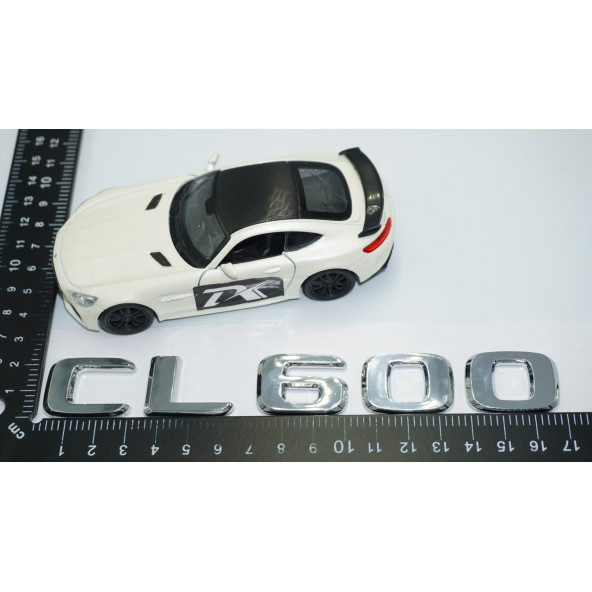 DK Tuning Benz CL600 Bagaj Krom ABS 3M 3D Yazı Logo - 4