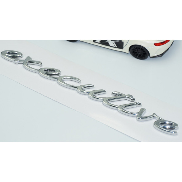 DK Tuning Porsche Executive Bagaj 3M 3D Krom ABS Yazı Logo Amblem - 3