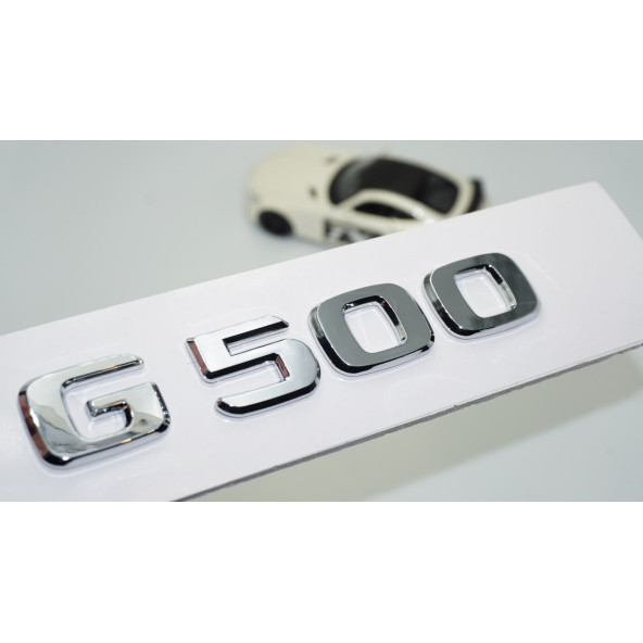 DK Tuning G500 Bagaj Krom ABS 3M 3D Yazı Logo Benz İle Uyumlu