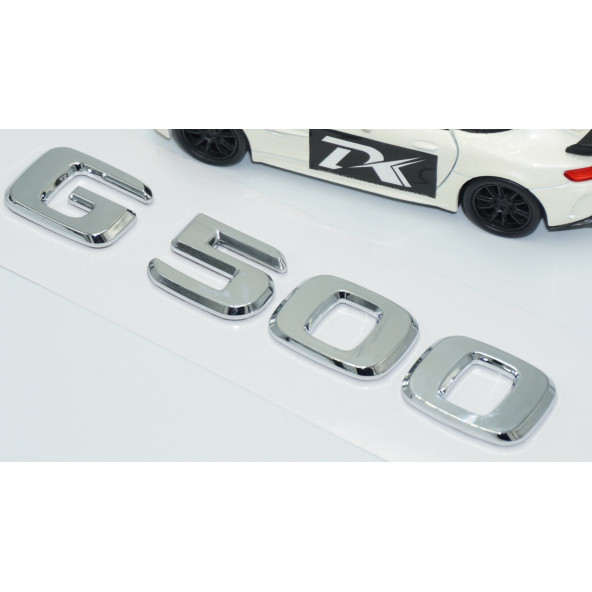 DK Tuning G500 Bagaj Krom ABS 3M 3D Yazı Logo Benz İle Uyumlu - 3