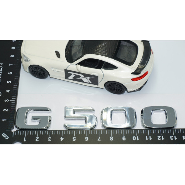 DK Tuning G500 Bagaj Krom ABS 3M 3D Yazı Logo Benz İle Uyumlu - 4