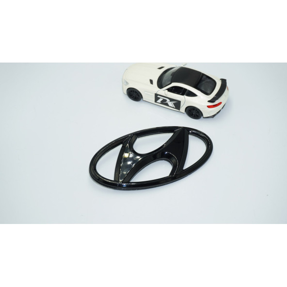 DK Tuning i20 Parlak Siyah Ön Panjur Logo Hyundai İle Uyumlu - 2