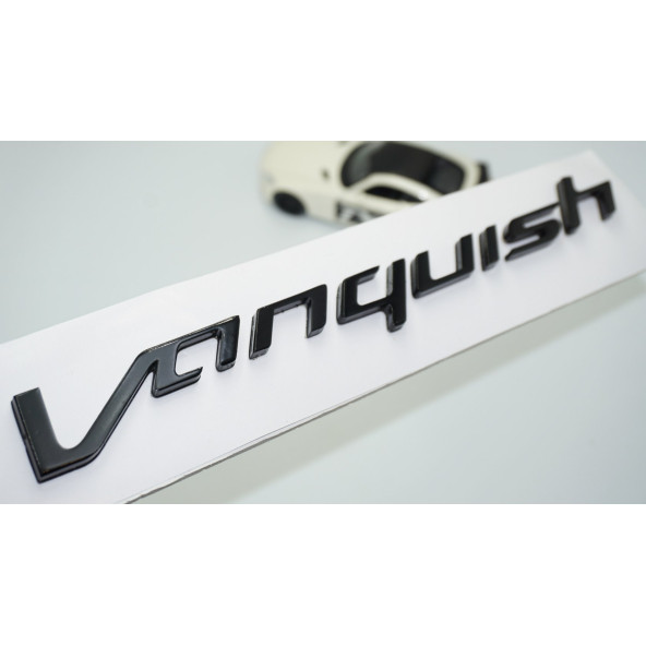 DK Tuning Aston Martin Vanquish Bagaj Siyah Yazı Logo Amblem