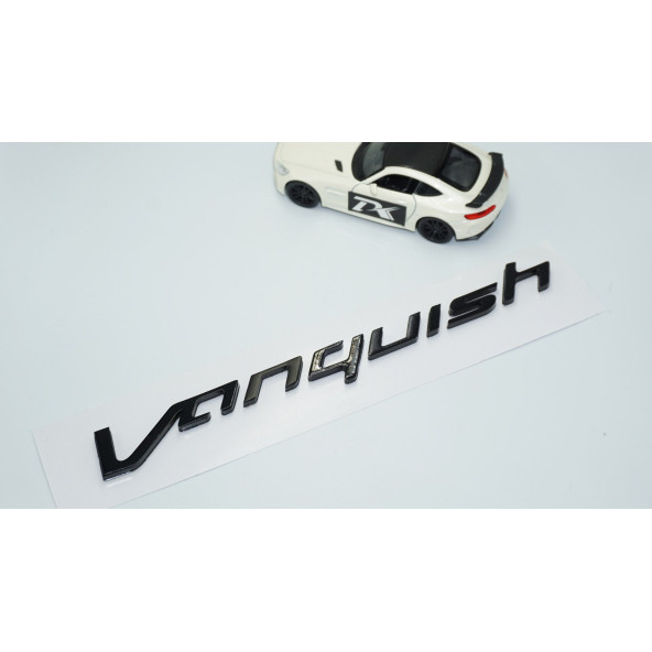 DK Tuning Aston Martin Vanquish Bagaj Siyah Yazı Logo Amblem - 2