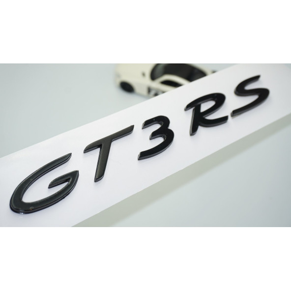 DK Tuning Porsche 911 GT3 RS Bagaj Siyah ABS Yazı Logo Amblem ürün görseli