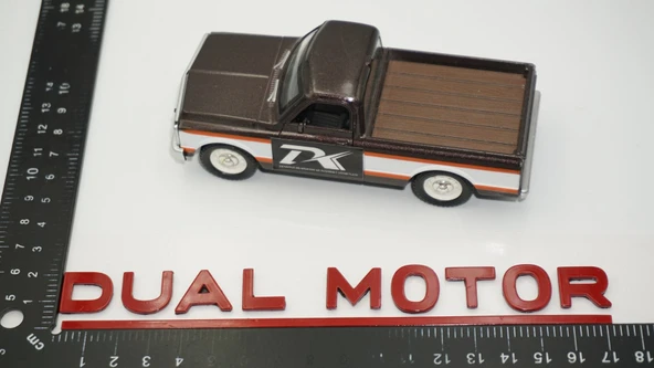 DK Tuning Tesla Dual Motor Bagaj Kırmızı Yazı Logo Arma - Resim 2