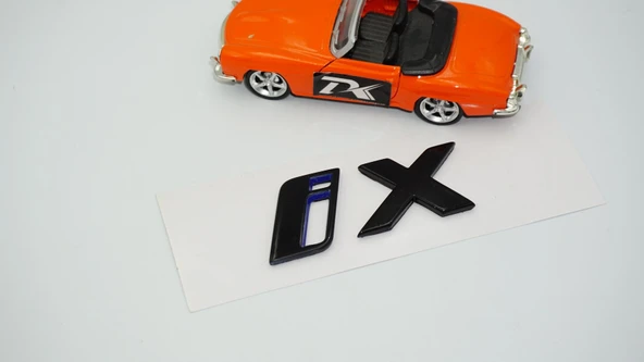 DK Tuning iX Bagaj Siyah ABS 3MYazı Logo Arma Bmw İle Uyumlu - 4