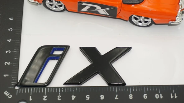 DK Tuning iX Bagaj Siyah ABS 3MYazı Logo Arma Bmw İle Uyumlu - 2
