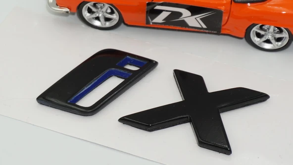 DK Tuning iX Bagaj Siyah ABS 3MYazı Logo Arma Bmw İle Uyumlu - 5