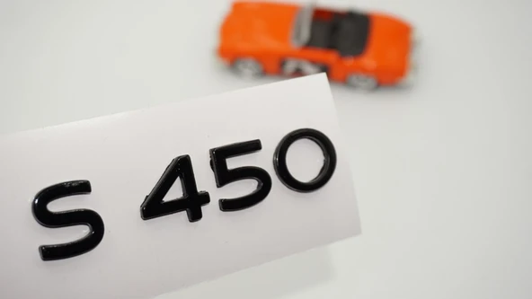 DK Tuning S450 Maybach Bagaj Siyah ABS Yazı Logo Arma ürün görseli