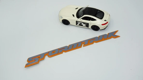 DK Tuning Ranger Stormtrak Bagaj Turuncu Yazı Logo Ford İle Uyumlu - 4