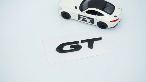 DK Tuning GT Bagaj Siyah ABS Logo Amblem Peugeot İle Uyumlu - 2