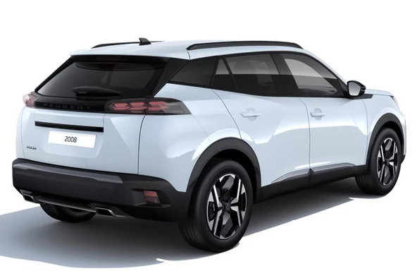 DK Tuning Peugeot Yeni 2008 Bagaj 3M 3D Koyu Gri ABS Yazı Logo - Resim 3