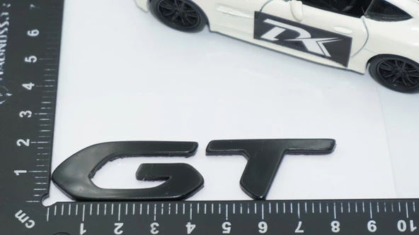 DK Tuning GT Bagaj Siyah ABS Logo Amblem Peugeot İle Uyumlu - 3