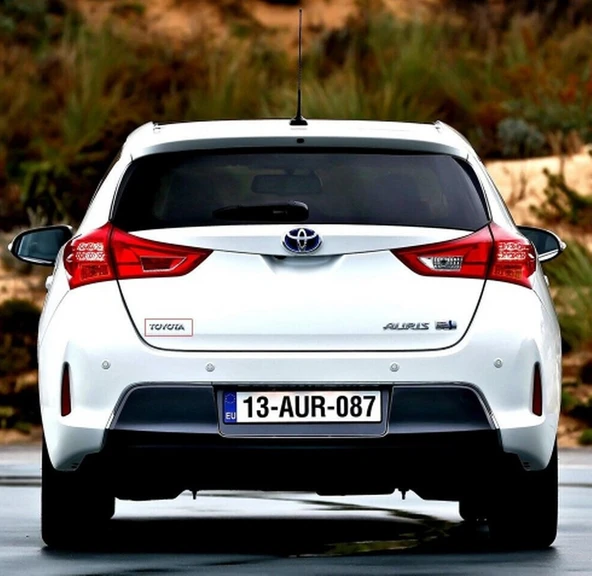 DK Tuning Toyota Prius Auris Bagaj 3M 3D Krom ABS Logo Amblem - 2