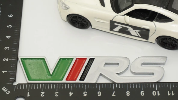DK Tuning Skoda VRS Bagaj Yeşil Gri 3M Yazı Logo Arma - 2