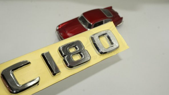 C180 Bagaj Krom ABS 3M 3D Yazı Logo Orjinal Ürün