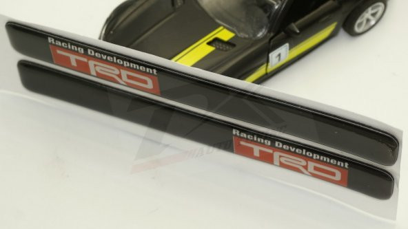 Toyota TRD Logo 3M 3D Damla Silikon Torpido Ayna Çamurluk Logo Am - 5