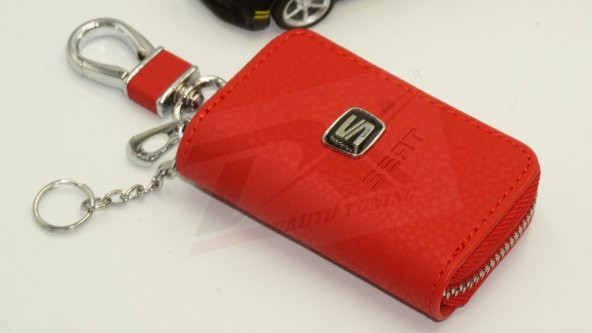 Seat Logo Orjinal Deri Çanta Anahtarlık New Style - Resim 3