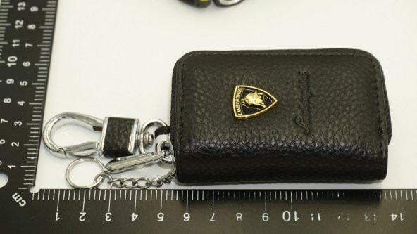 Lombarghini Logo Orjinal Deri Çanta Anahtarlık New Style - 8
