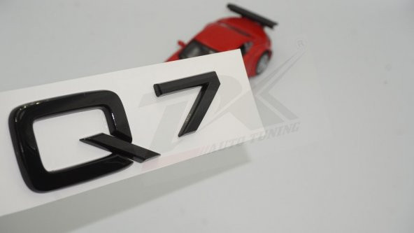 Audi Q7 Bagaj Krom 3M Yazı Logo Orjinal Ürün - 2