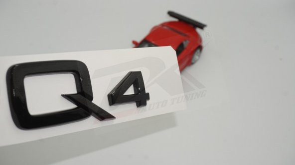 Audi Q4 Bagaj Krom 3M Yazı Logo Orjinal Ürün - 2