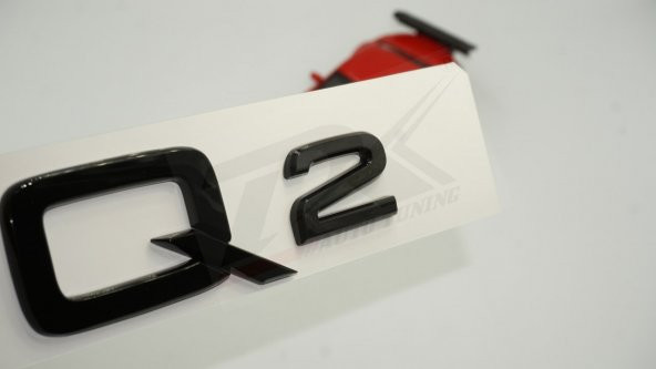 Audi Q2 Bagaj Krom 3M Yazı Logo Orjinal Ürün - 2