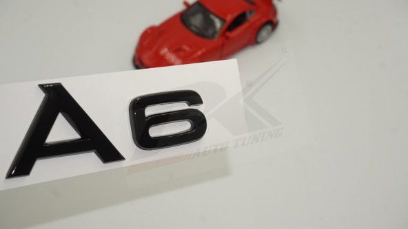 Audi A6 Bagaj Krom 3M Yazı Logo Orjinal Ürün - Resim 2