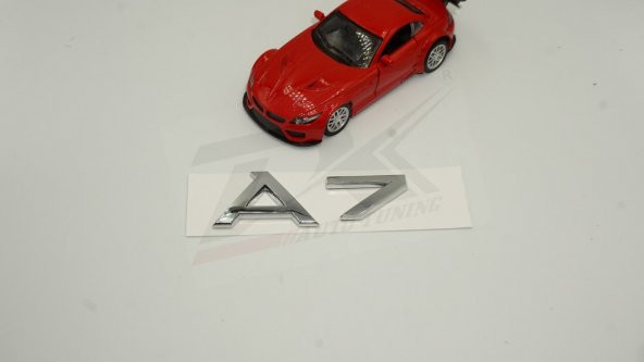 Audi A7 Bagaj Krom 3M Yazı Logo Orjinal Ürün - 3