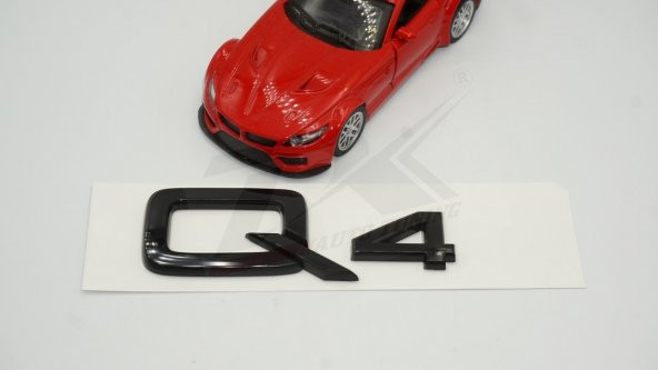 Audi Q4 Bagaj Krom 3M Yazı Logo Orjinal Ürün - 4