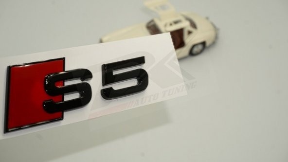 Audi S5 Bagaj Krom ABS 3M 3D Yazı Logo Amblem Orjinal ürün - 2