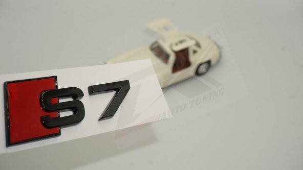 Audi S7 Bagaj Krom ABS 3M 3D Yazı Logo Amblem Orjinal ürün - 2