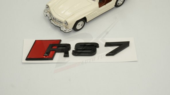Audi RS7 Bagaj Krom ABS 3M 3D Yazı Logo Amblem Orjinal ürün - 4