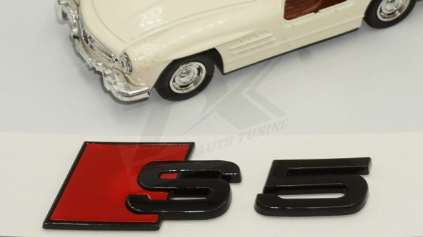 Audi S5 Bagaj Krom ABS 3M 3D Yazı Logo Amblem Orjinal ürün - 4