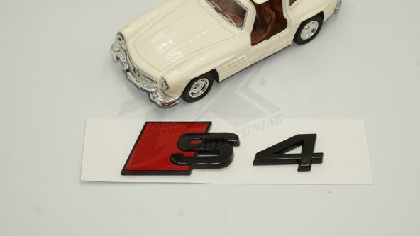 Audi S4 Bagaj Krom ABS 3M 3D Yazı Logo Amblem Orjinal ürün - 4
