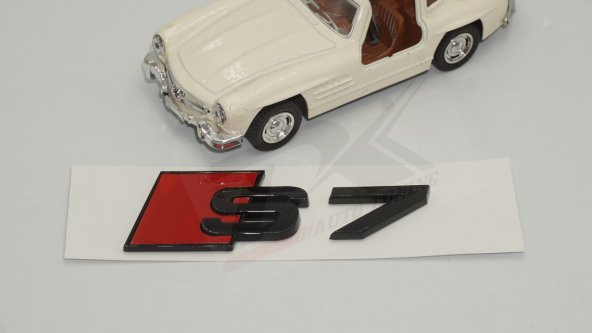 Audi S7 Bagaj Krom ABS 3M 3D Yazı Logo Amblem Orjinal ürün - 4