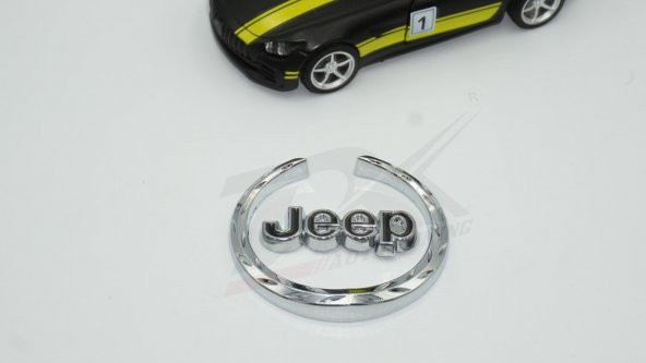 Jeep Buğday Kulakları Krom Metal 3M 3D Logo OEM Ürün - 3