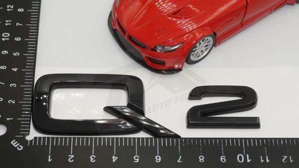 Audi Q2 Bagaj Krom 3M Yazı Logo Orjinal Ürün - 8