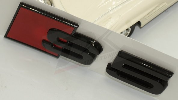 Audi S5 Bagaj Krom ABS 3M 3D Yazı Logo Amblem Orjinal ürün - 6