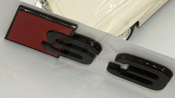 Audi S3 Bagaj Krom ABS 3M 3D Yazı Logo Amblem Orjinal ürün - 6