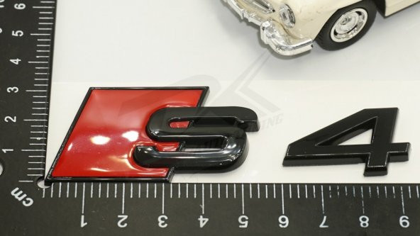 Audi S4 Bagaj Krom ABS 3M 3D Yazı Logo Amblem Orjinal ürün - 6