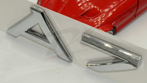 Audi A7 Bagaj Krom 3M Yazı Logo Orjinal Ürün - 9